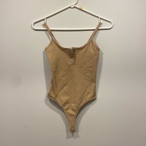Beige bodysuit brand new